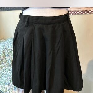 Hot Topic Black Skater Skirt